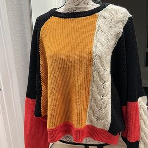 Vintage Cliché Dolman Sleeve Sweater
